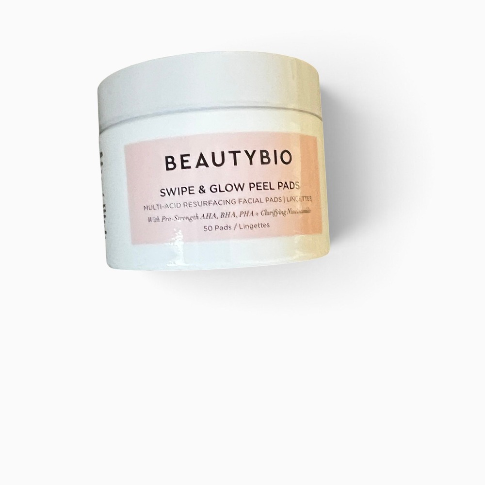 BeautyBio Swipe & Glow Peel Pads 50ct AHA BHA PHA Niacinamide Resurfacing NEW